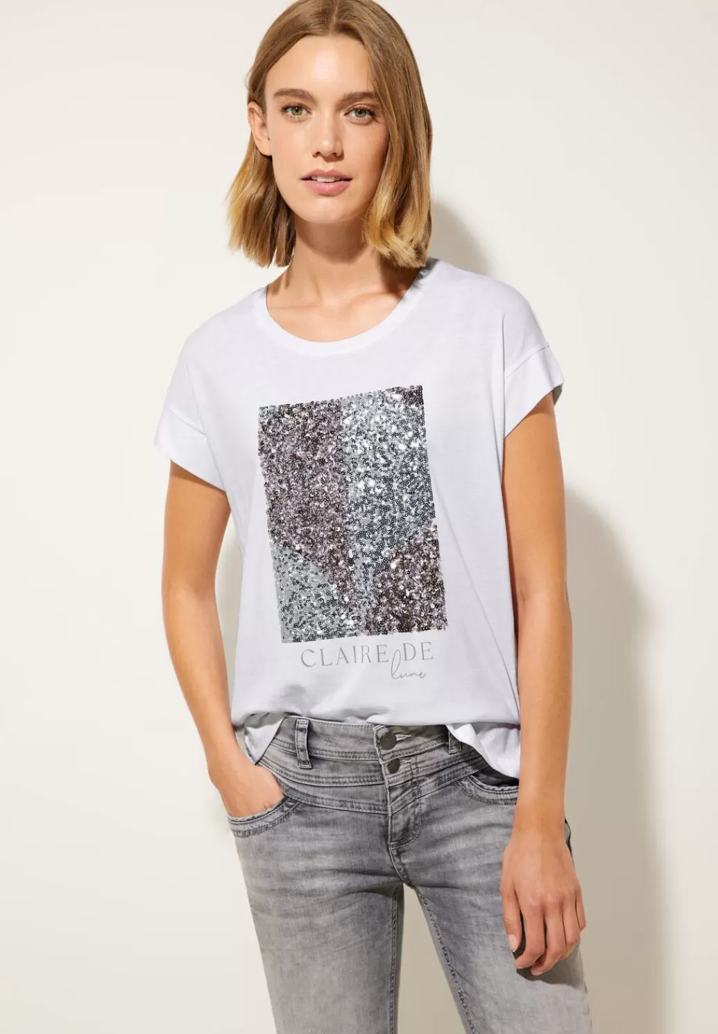 Street One Artwork T-Shirt^Damen Shirts