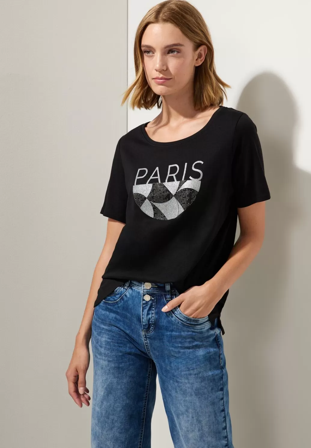 Street One Artwork Wording Shirt^Damen Shirts