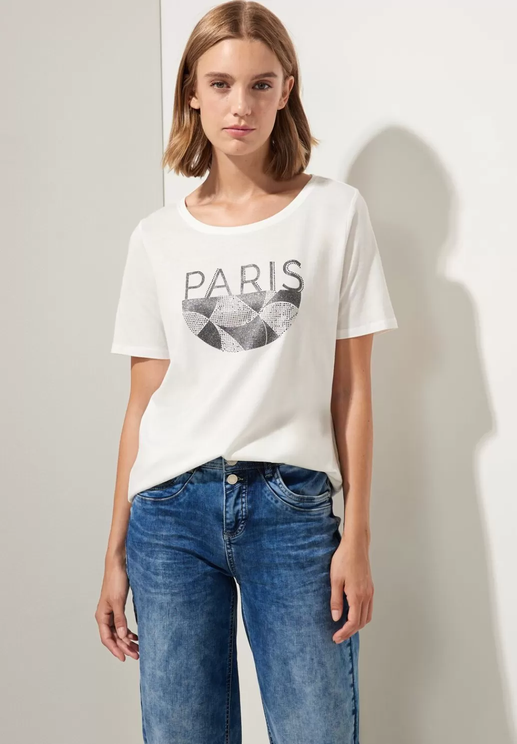 Street One Artwork Wording Shirt^Damen Shirts