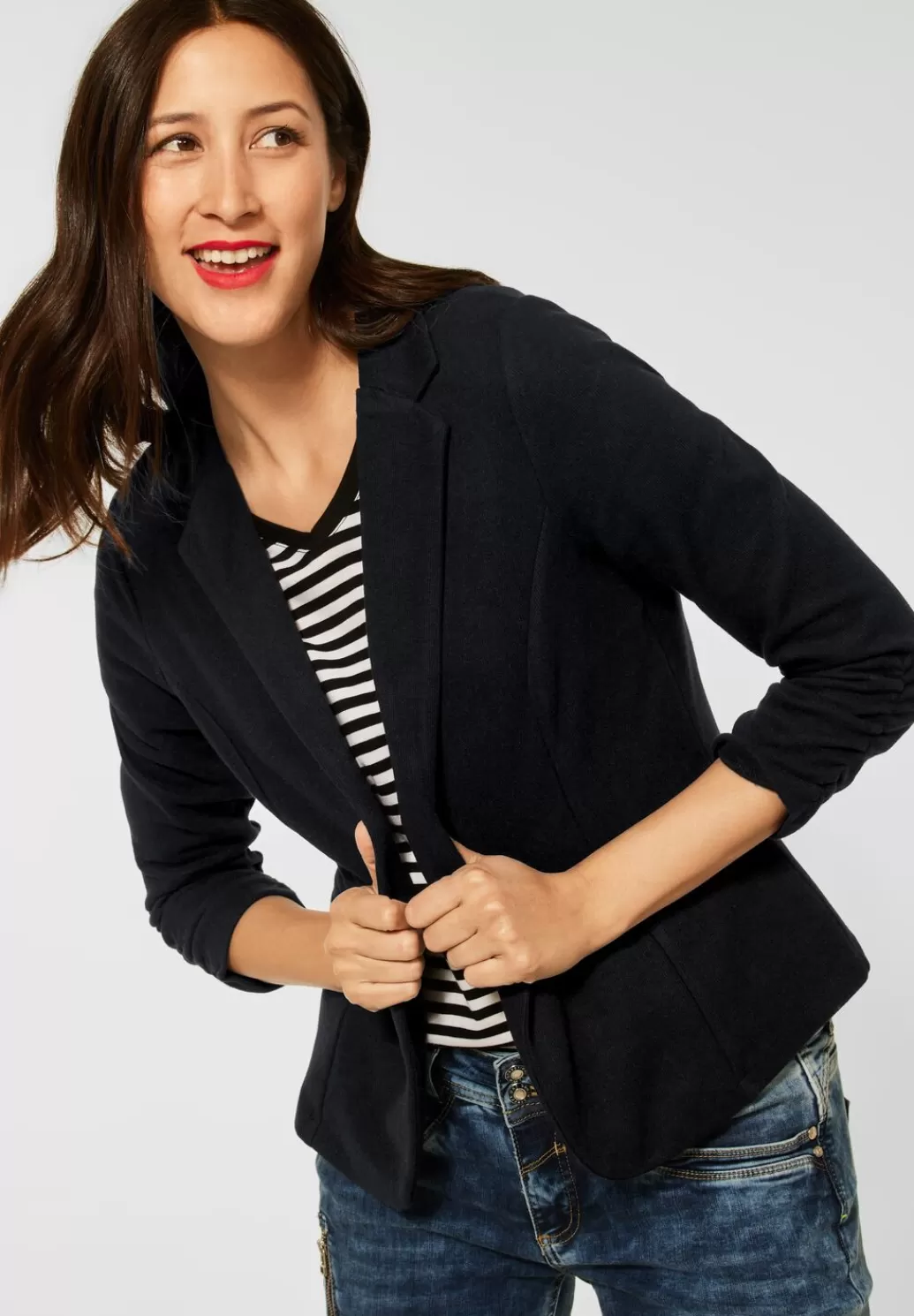 Street One Basic Blazer In Unifarbe^Damen Blazer