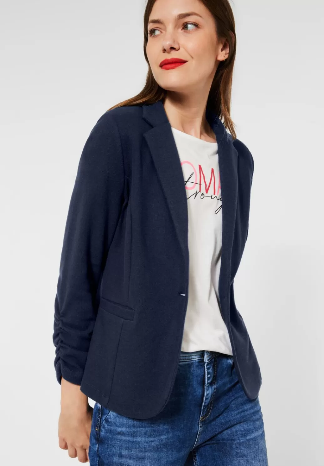 Street One Basic Blazer In Unifarbe^Damen Blazer