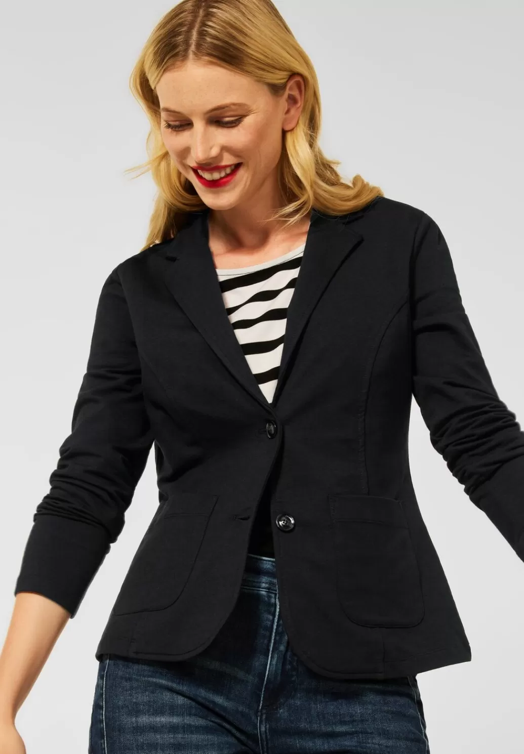 Street One Basic Blazer In Unifarbe^Damen Blazer