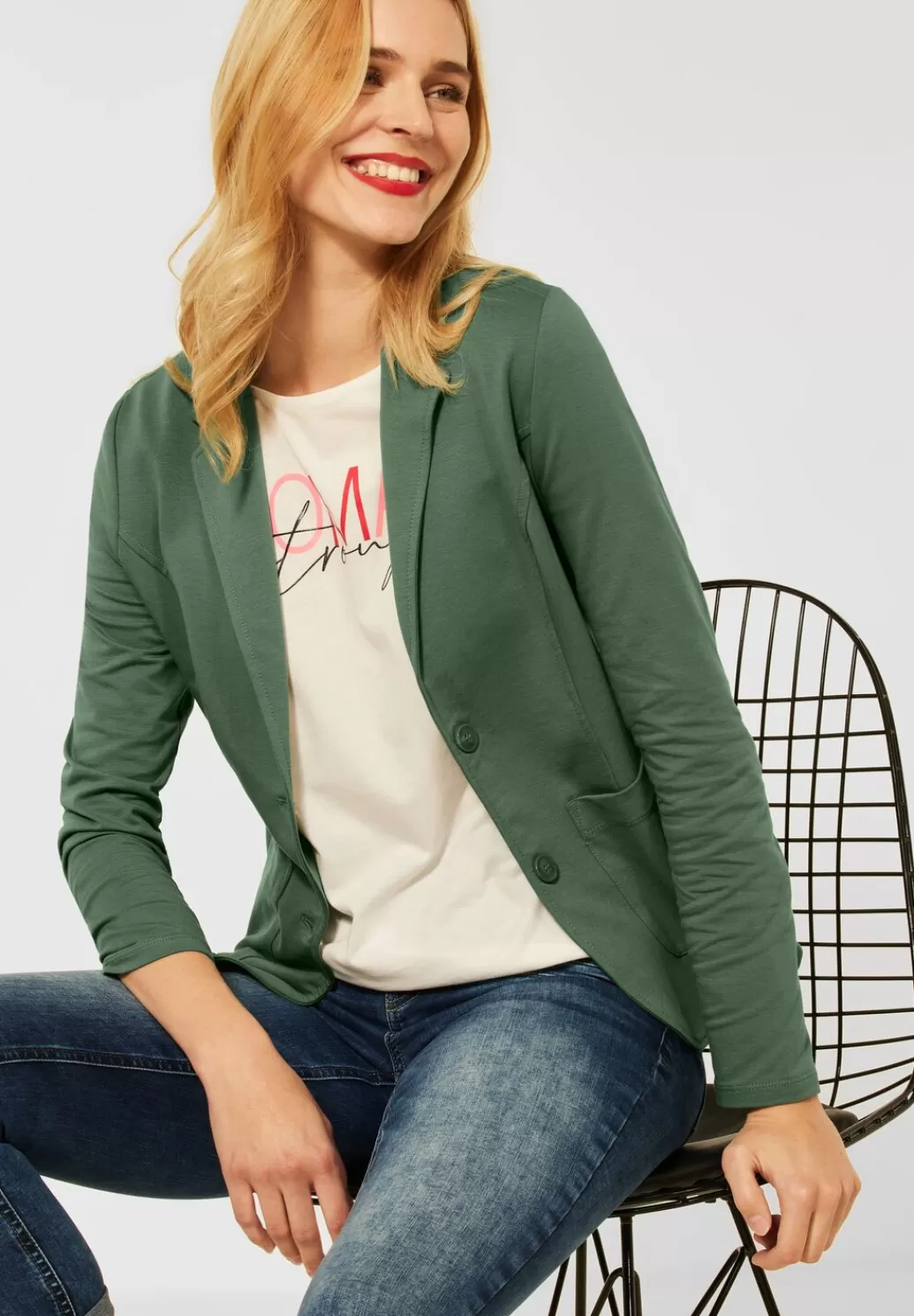 Street One Basic Blazer In Unifarbe^Damen Blazer