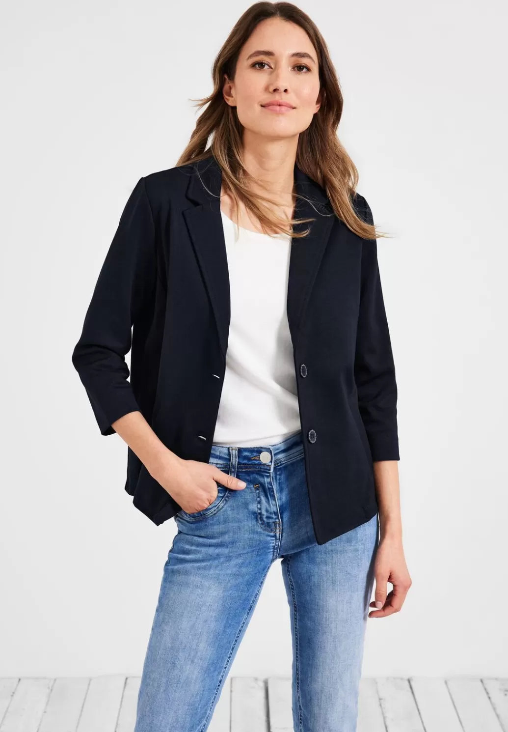 Street One Basic Jerseyblazer^Damen Blazer