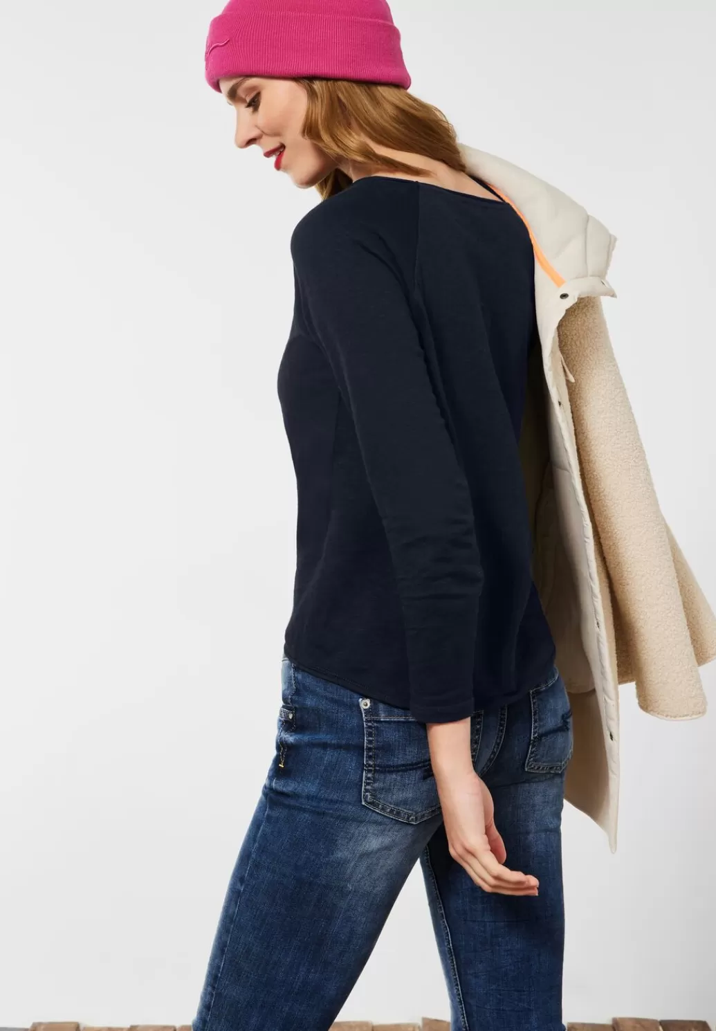 Street One Basic Langarmshirt^Damen Langarm Shirts