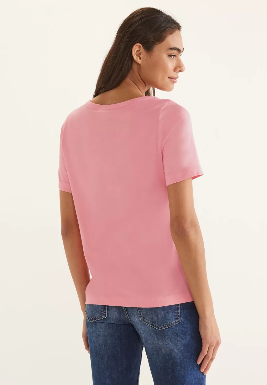 Street One Basic Partprint T-Shirt^Damen Shirts