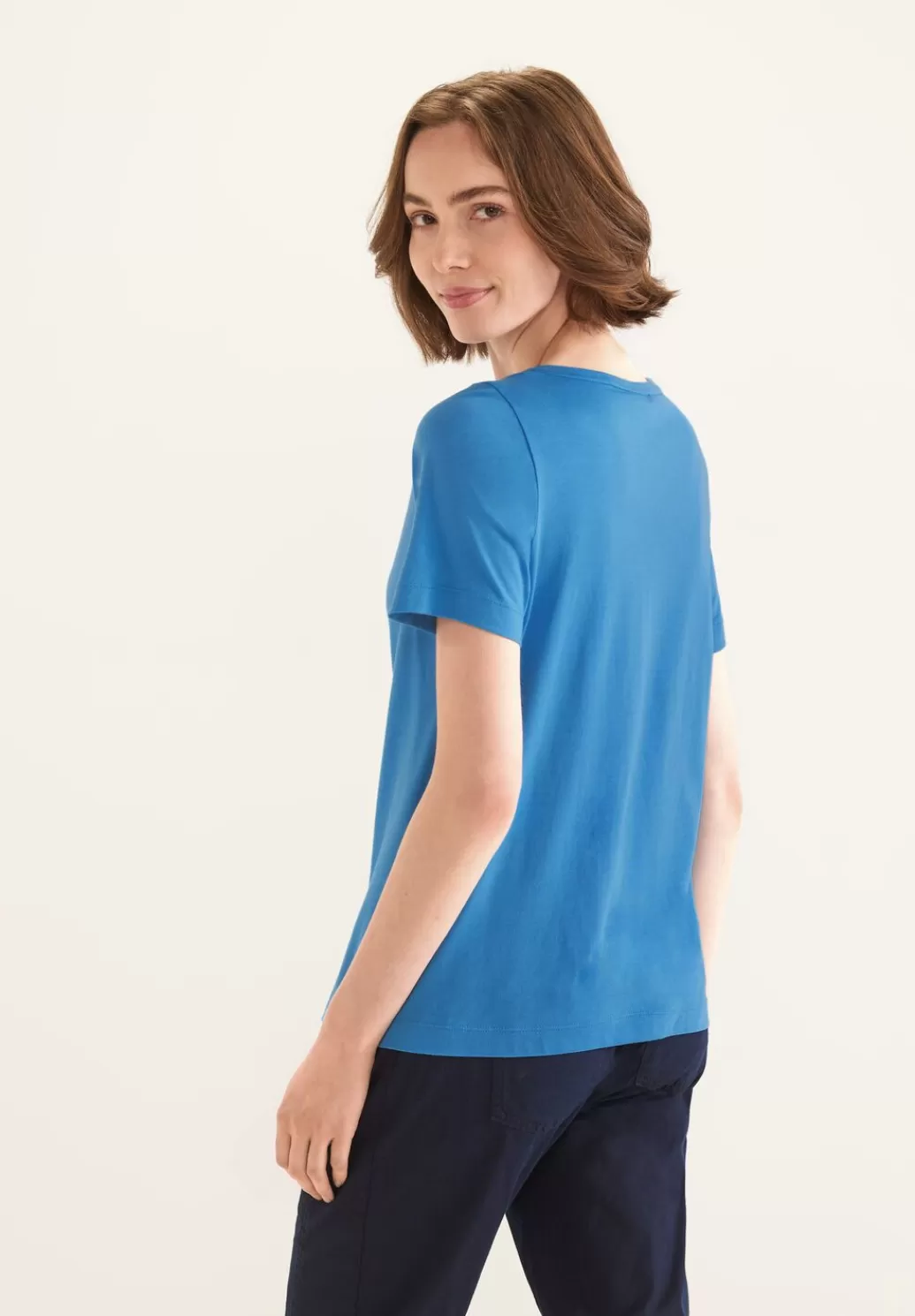 Street One Basic Partprint T-Shirt^Damen Shirts