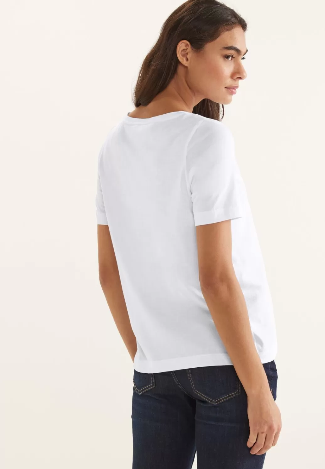 Street One Basic Partprint T-Shirt^Damen Shirts