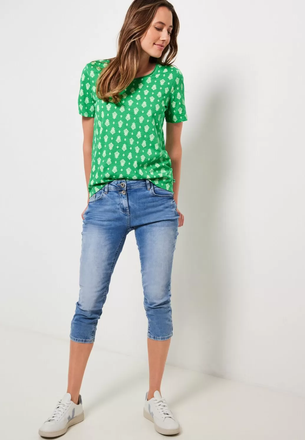 Street One Basic Print Shirt^Damen Shirts