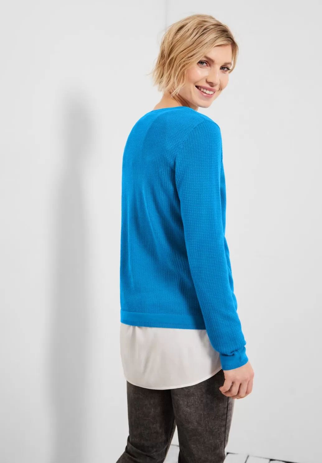 Street One Basic Pullover Mit Struktur^Damen Pullover