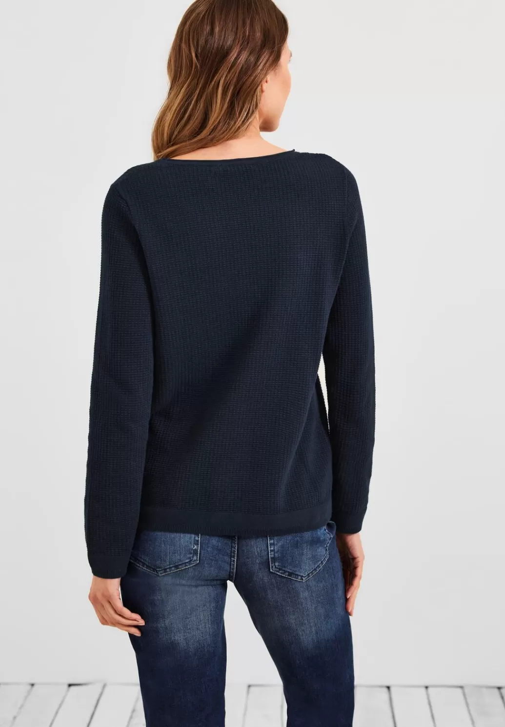 Street One Basic Pullover Mit Struktur^Damen Pullover