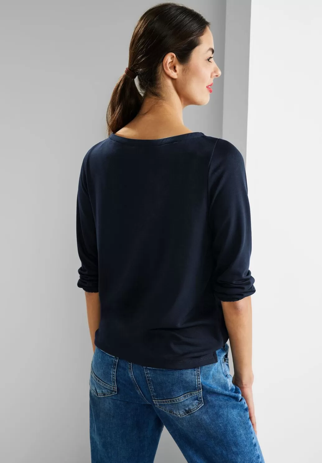 Street One Basic Shirt Mit 3/4 Armel^Damen 3/4-Arm Shirts