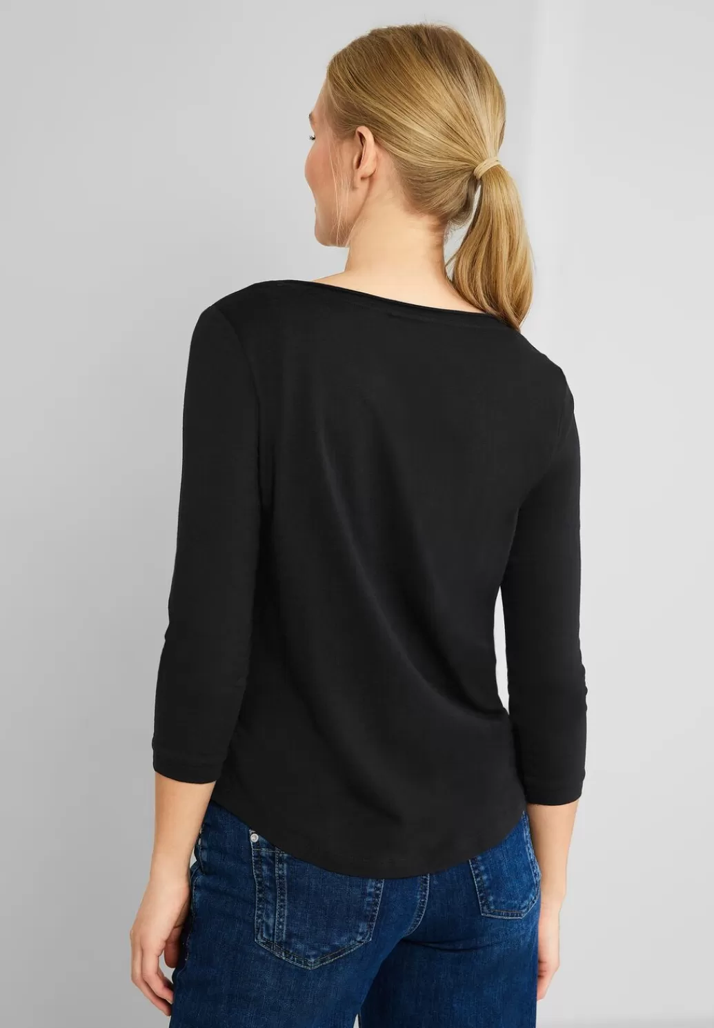 Street One Basic Shirt Mit 3/4 Armel^Damen 3/4-Arm Shirts