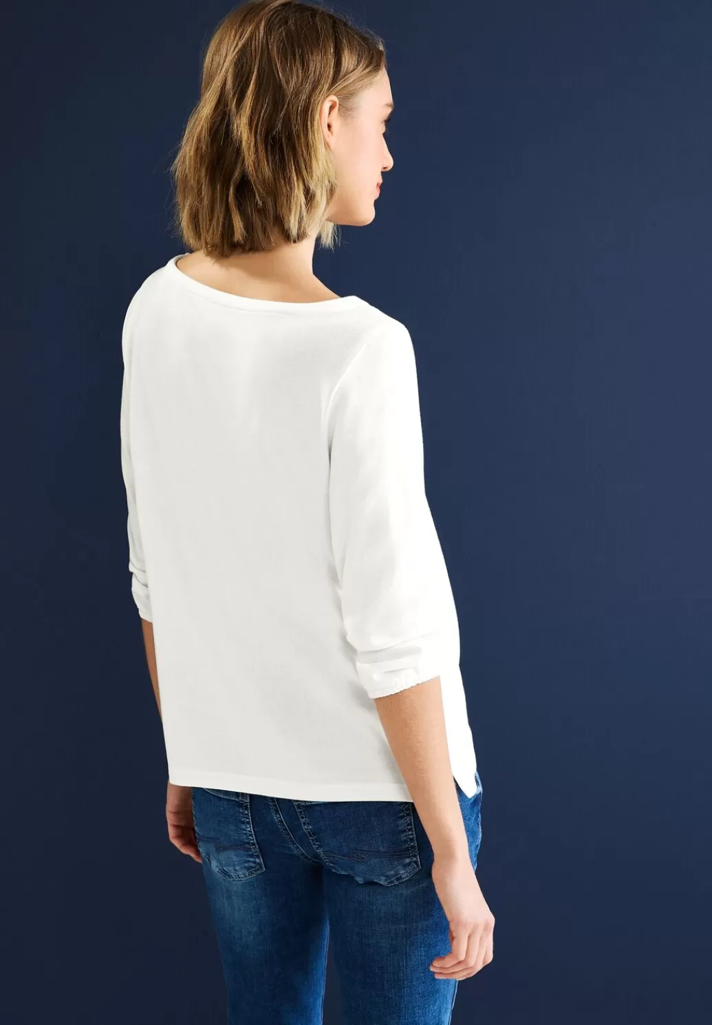 Street One Basic Shirt Mit 3/4 Armel^Damen 3/4-Arm Shirts