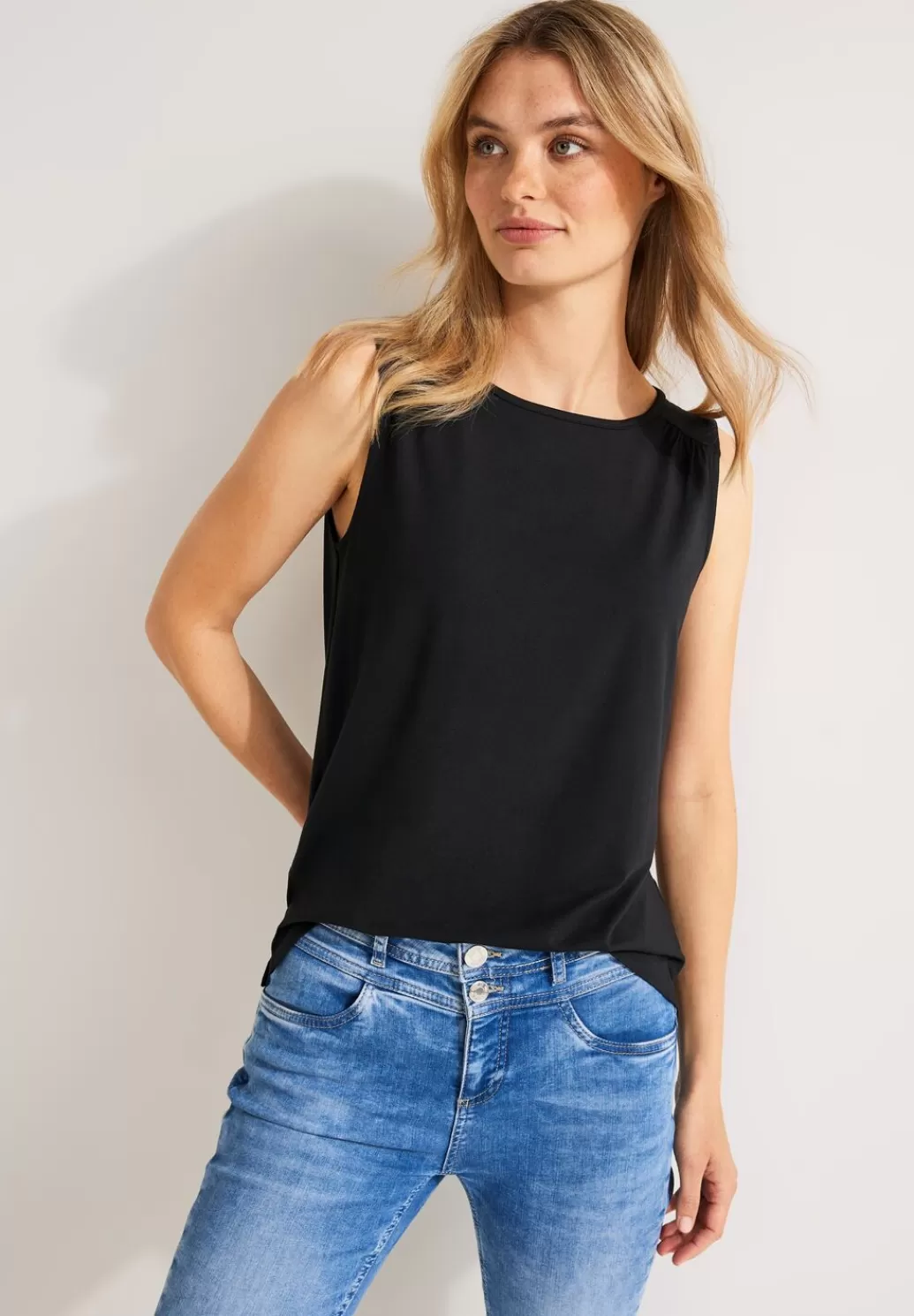 Street One Basic Top In Unifarbe^Damen Tops