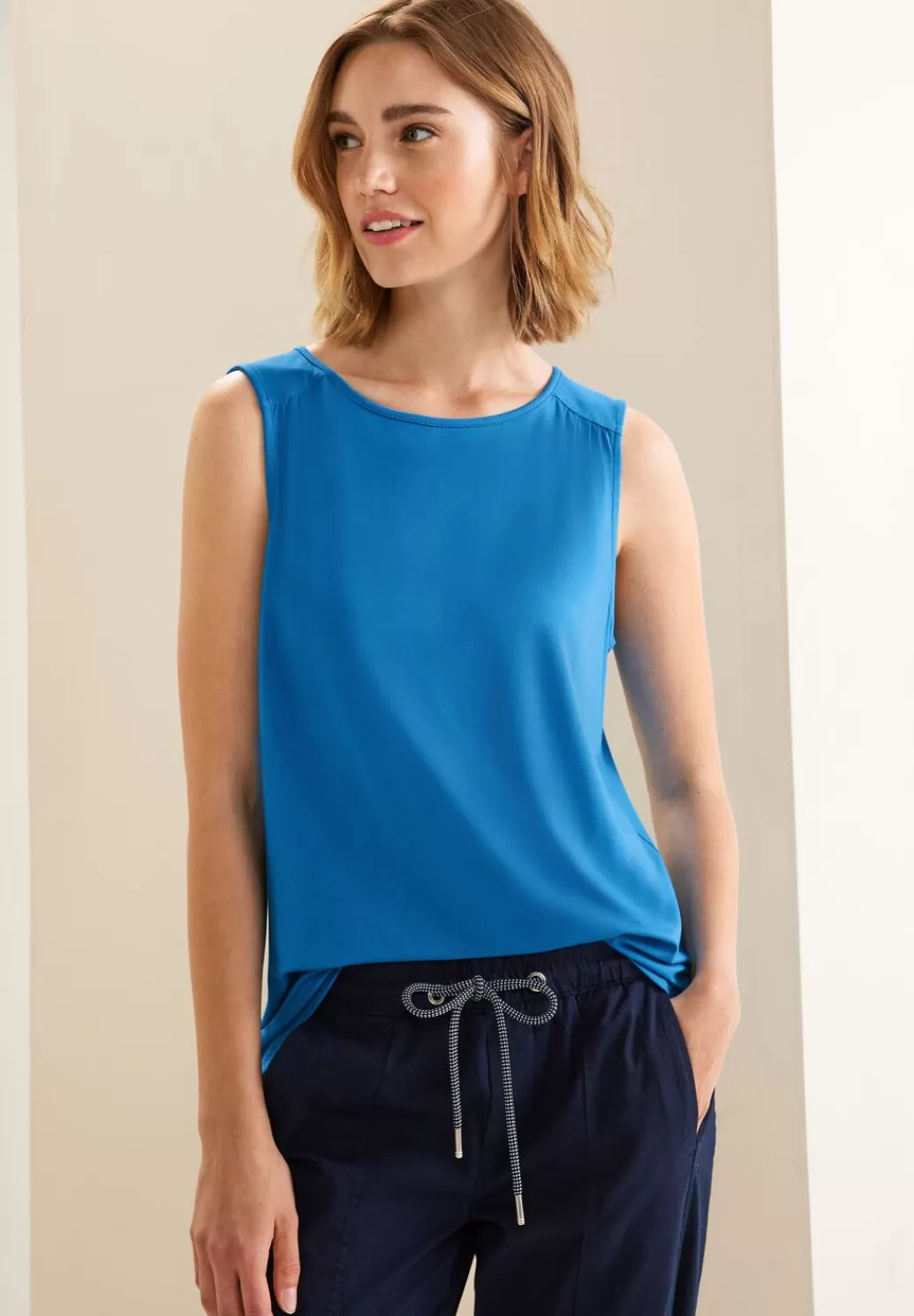 Street One Basic Top In Unifarbe^Damen Tops