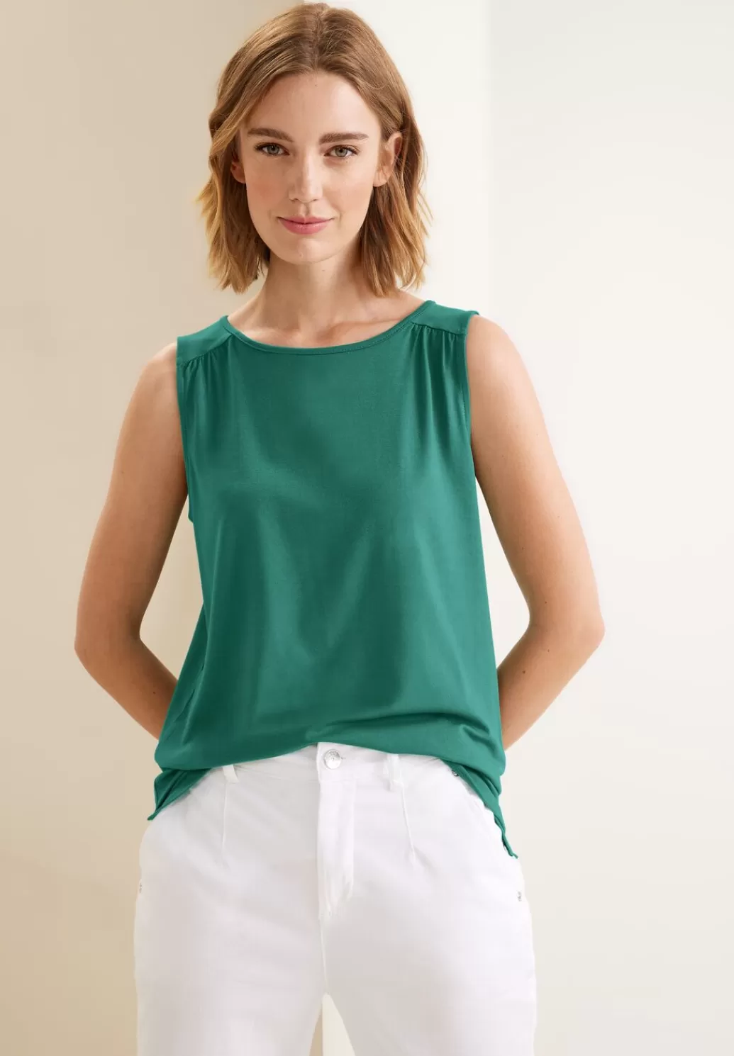 Street One Basic Top In Unifarbe^Damen Tops