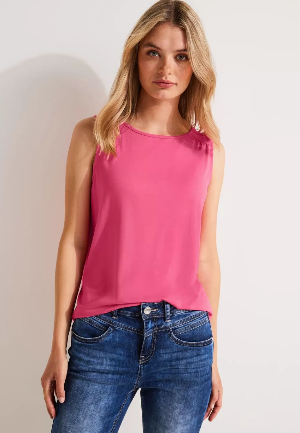 Street One Basic Top In Unifarbe^Damen Tops