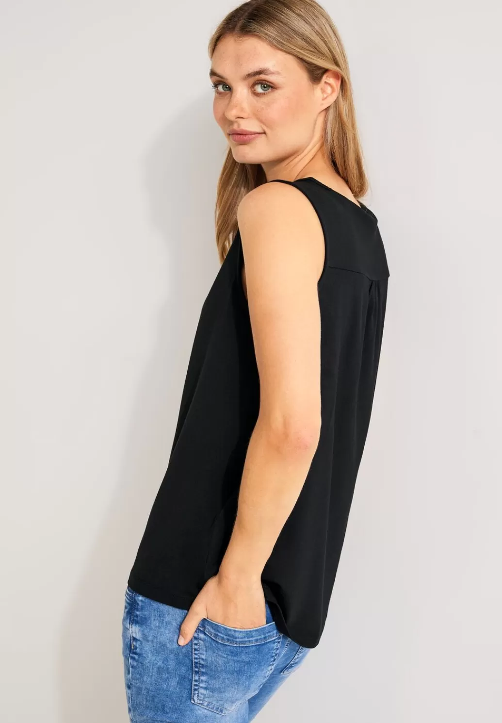 Street One Basic Top In Unifarbe^Damen Tops