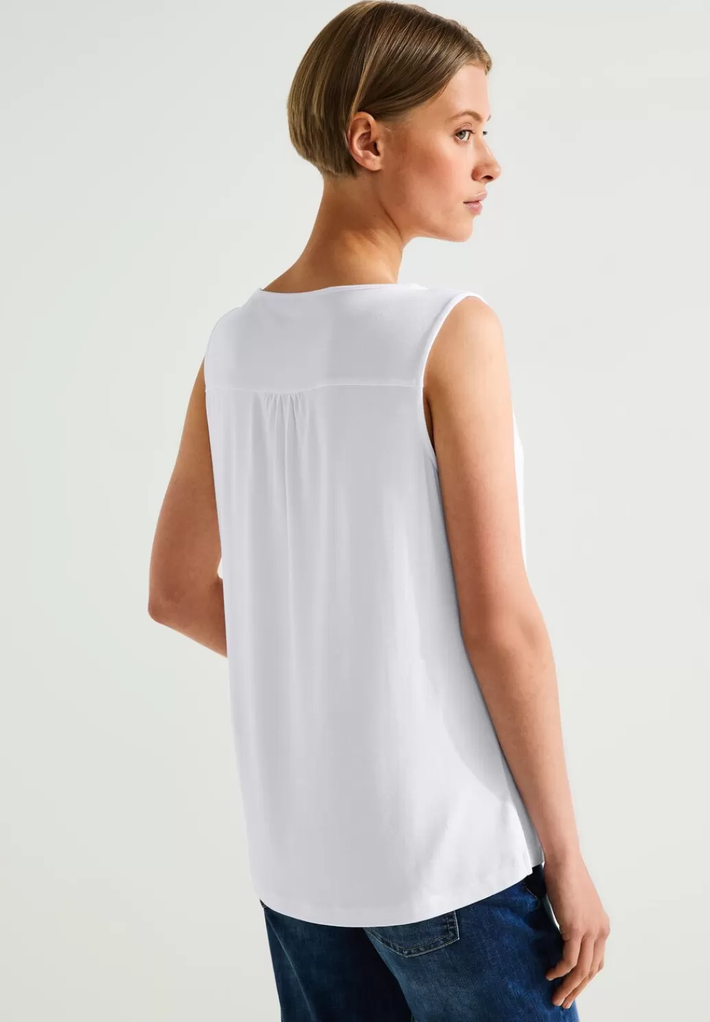 Street One Basic Top In Unifarbe^Damen Tops