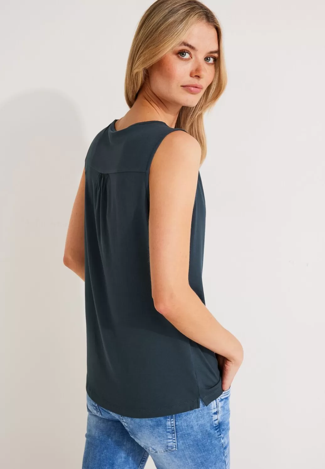 Street One Basic Top In Unifarbe^Damen Tops