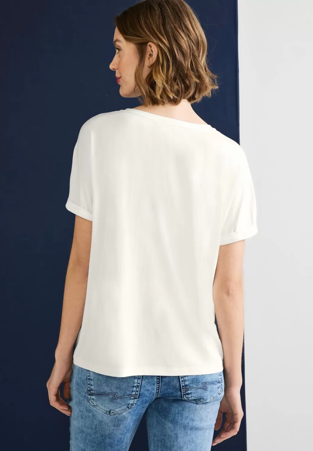 Street One Basic T-Shirt^Damen Shirts