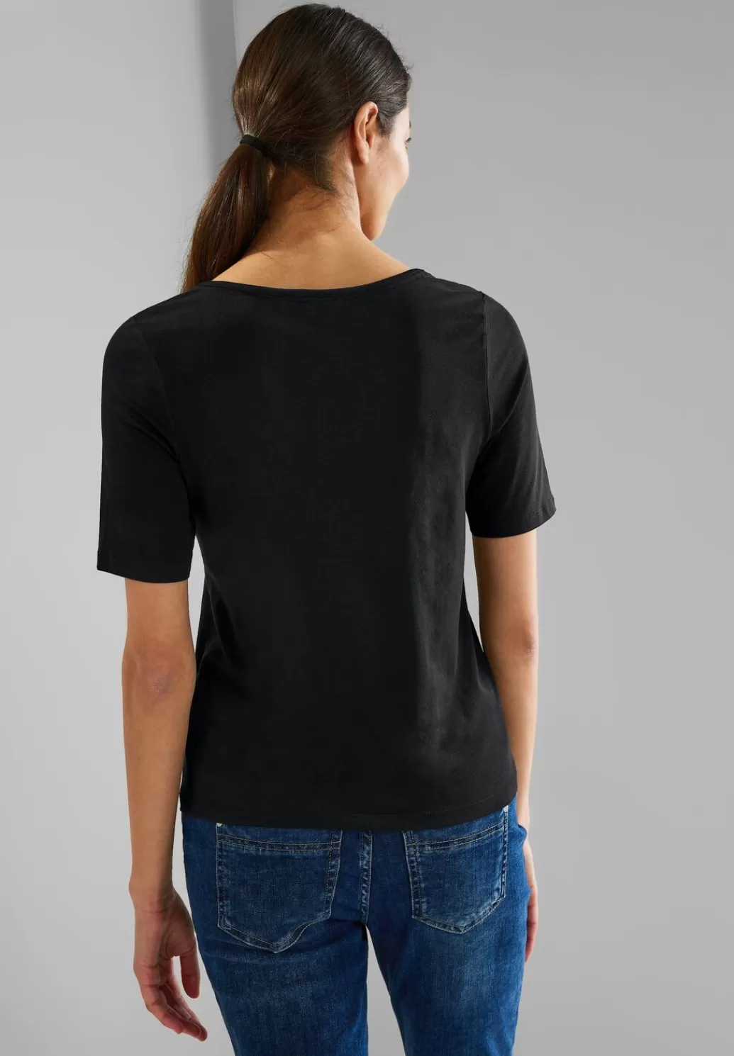 Street One Basic T-Shirt^Damen Shirts