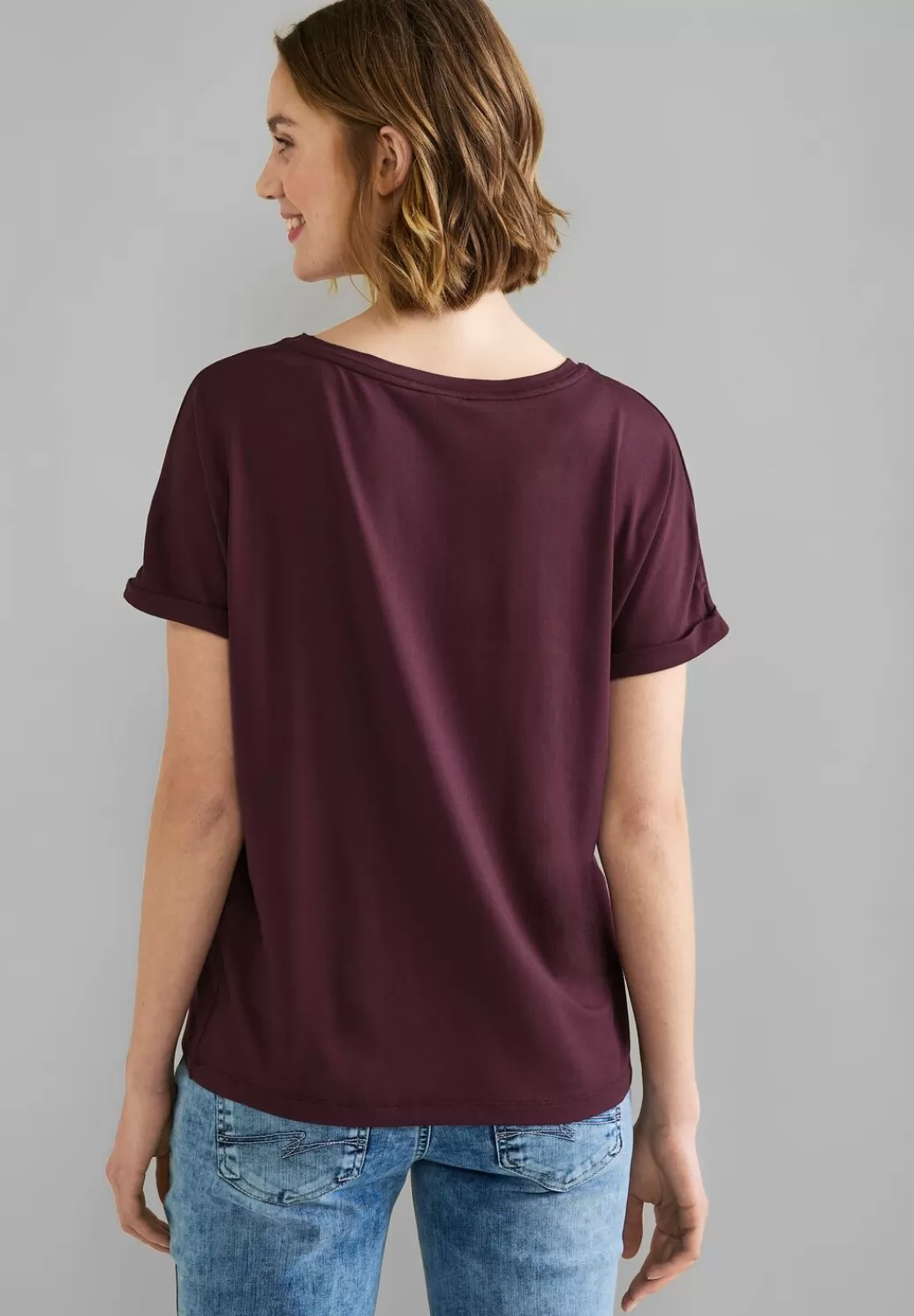 Street One Basic T-Shirt^Damen Shirts