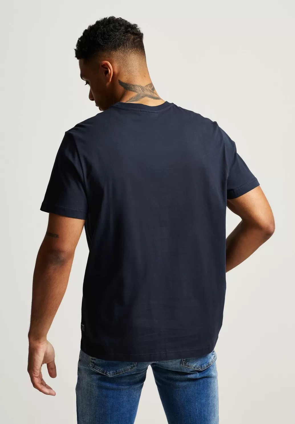 Street One Basic T-Shirt In Unifarbe^Herren T-Shirts & Polos