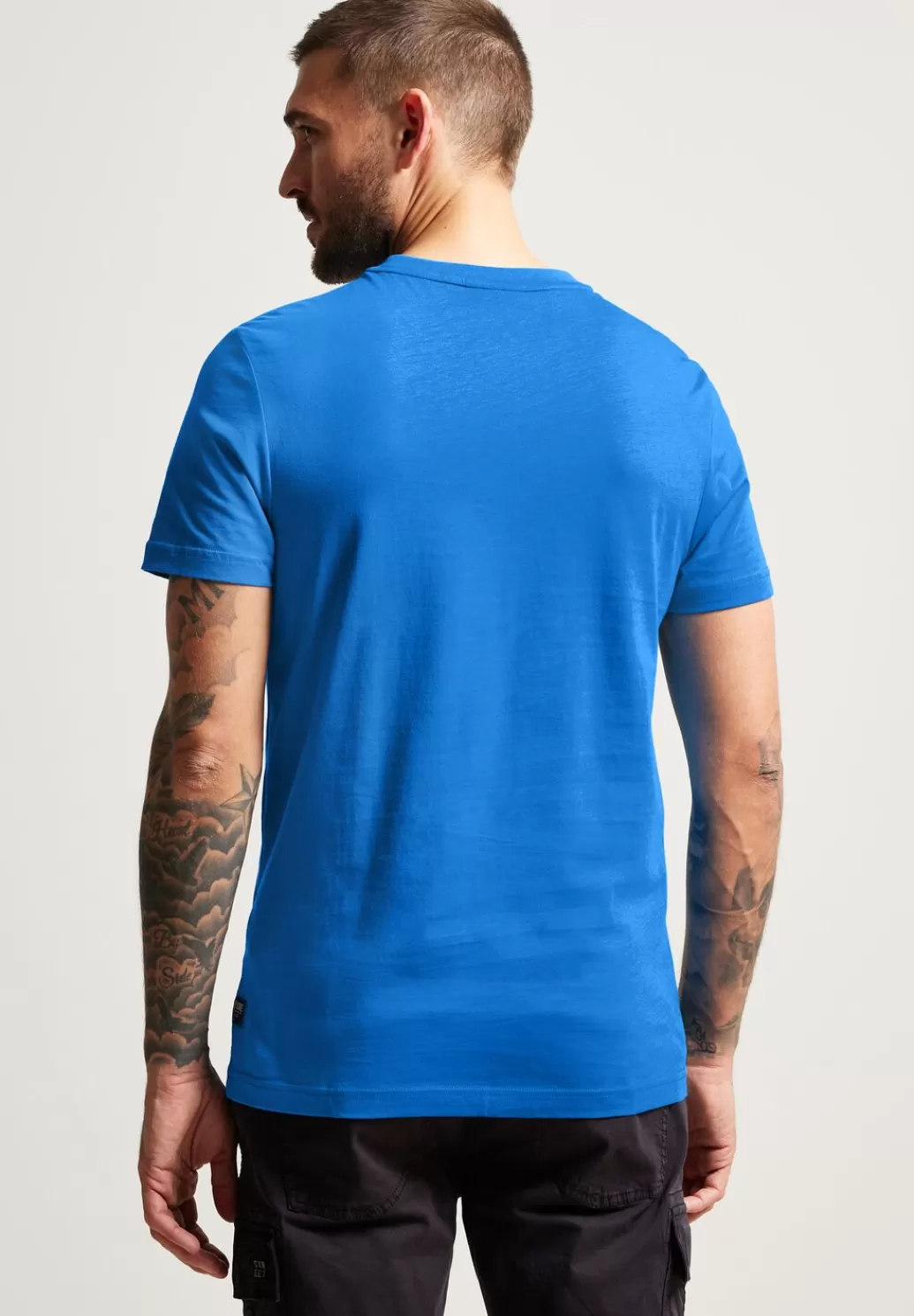 Street One Basic T-Shirt In Unifarbe^Herren T-Shirts & Polos