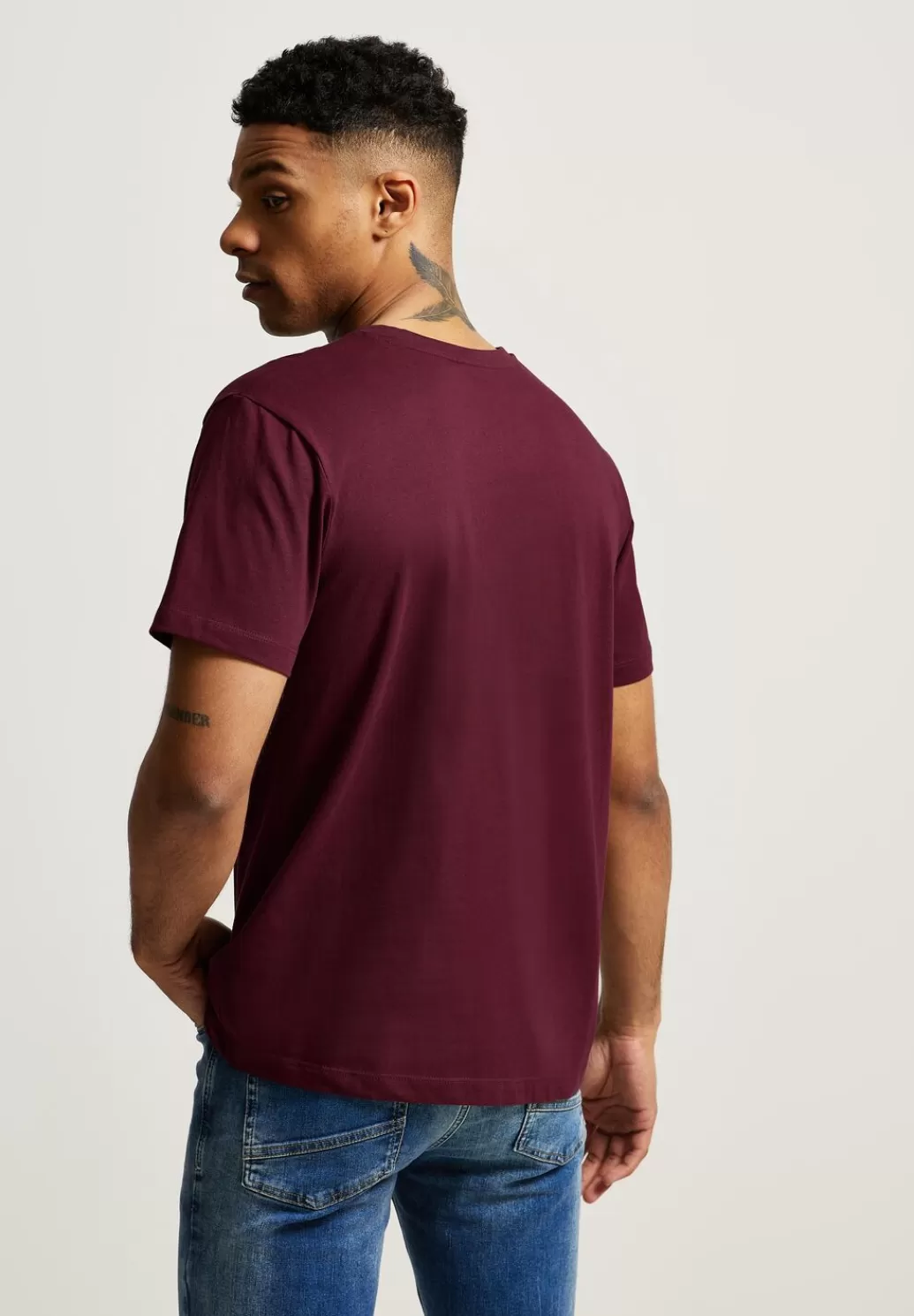 Street One Basic V-Neck T-Shirt^Herren T-Shirts & Polos