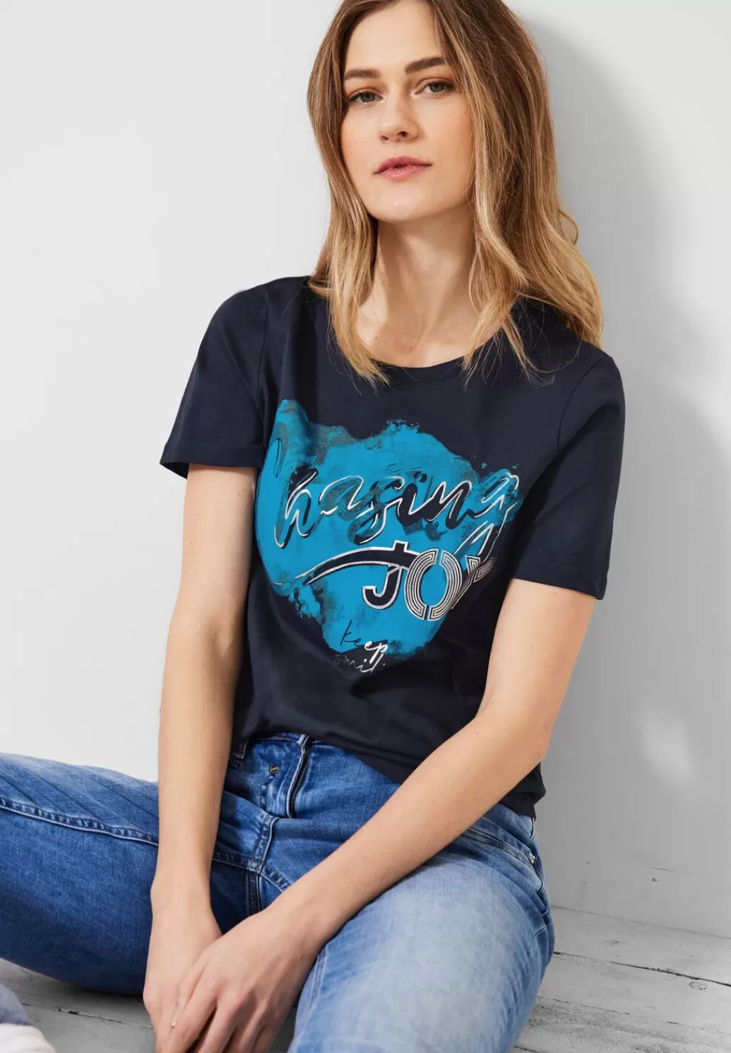 Street One Basicshirt Mit Frontprint^Damen Shirts