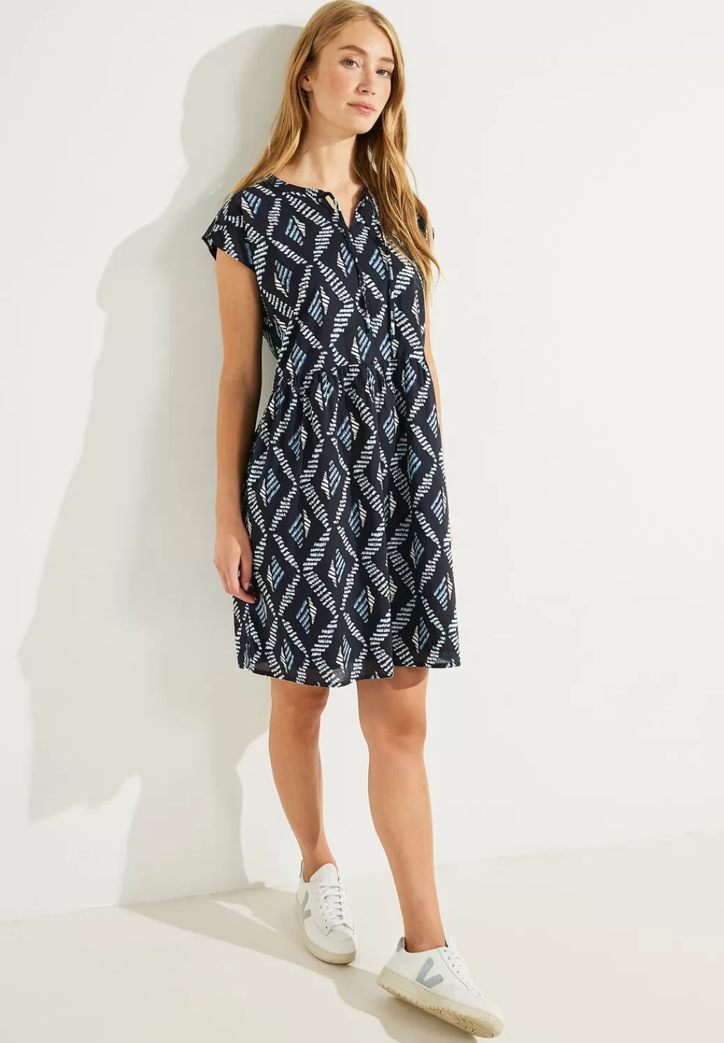 Street One Baumwollkleid Mit Print^Damen Kleider