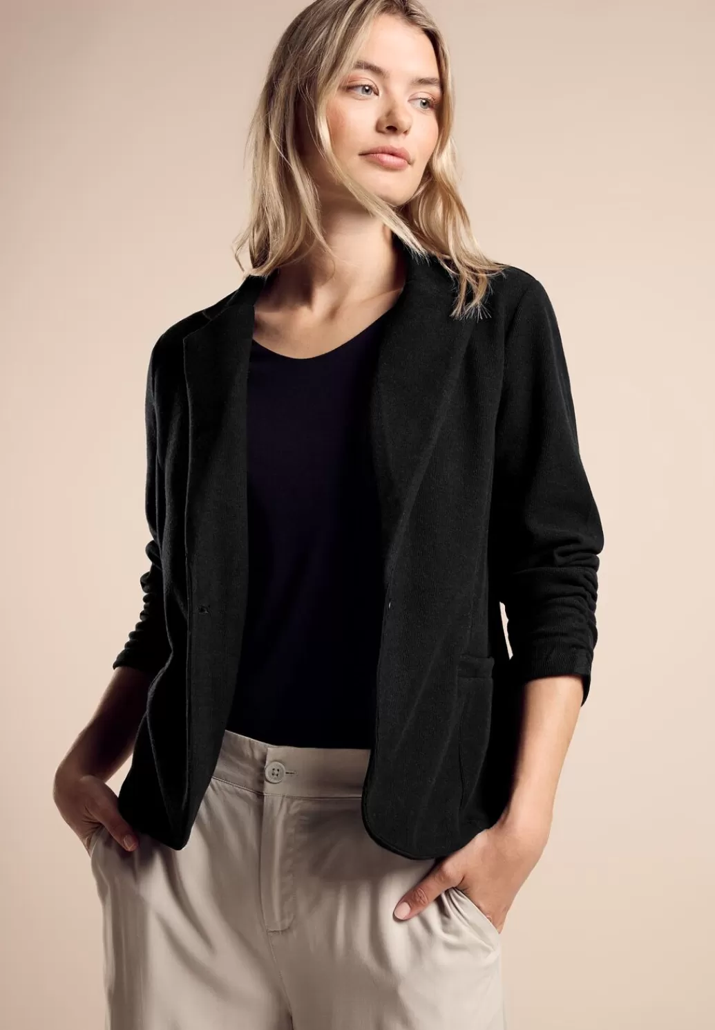 Street One Blazer Mit Raffungen^Damen Blazer