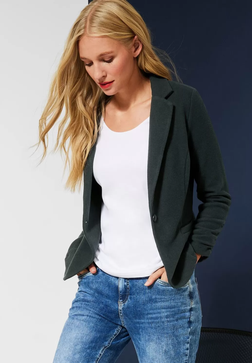 Street One Blazer Mit Raffungen^Damen Blazer