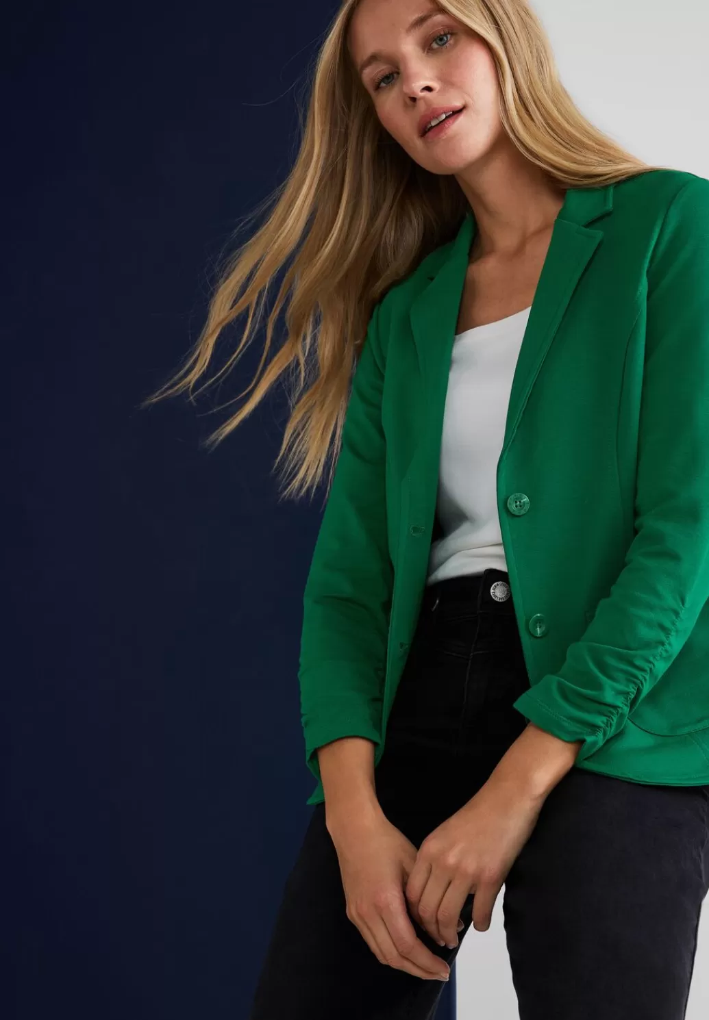 Street One Blazer Mit Raffungen^Damen Blazer