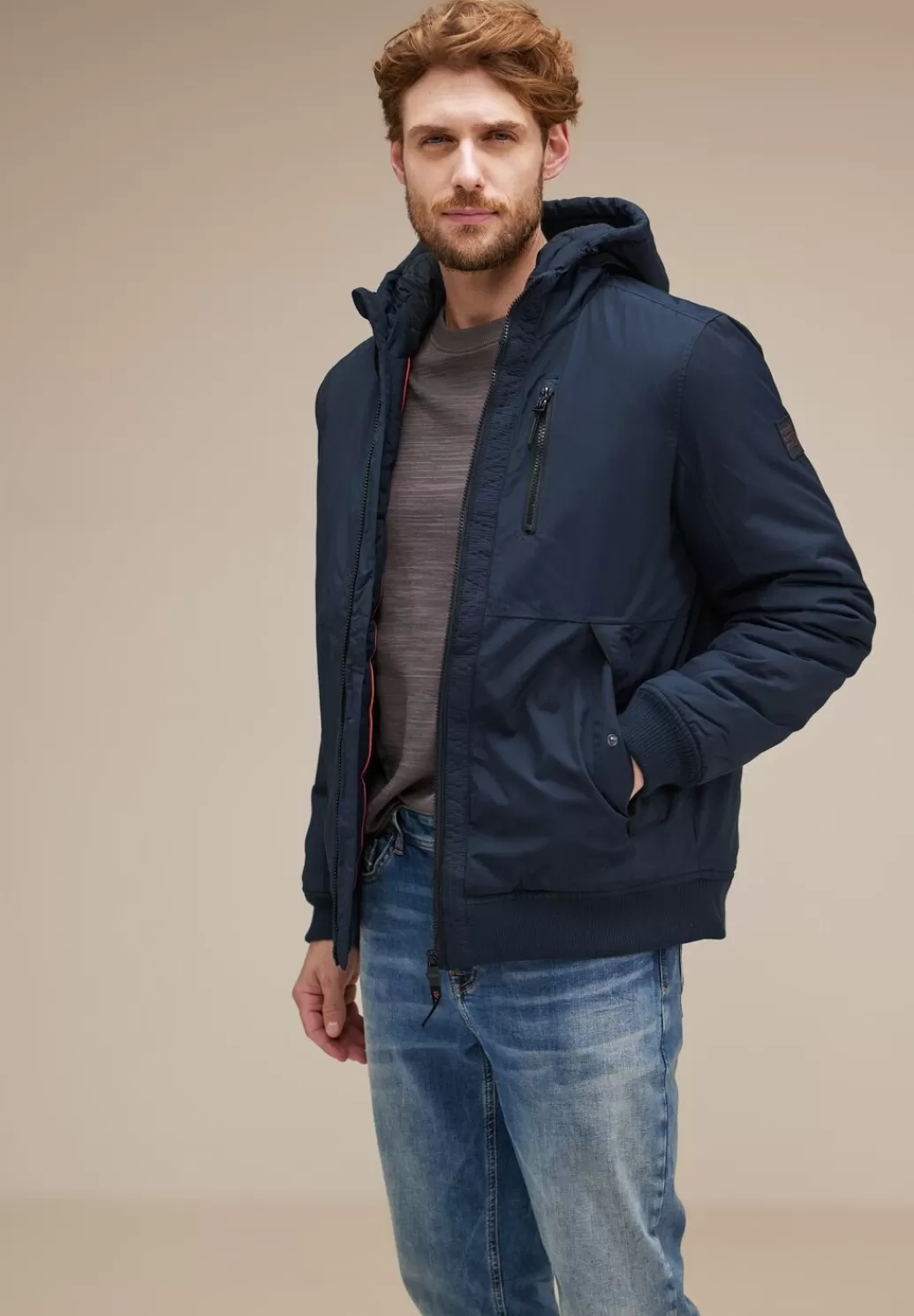 Street One Blouson Mit Kapuze^Herren Jacken