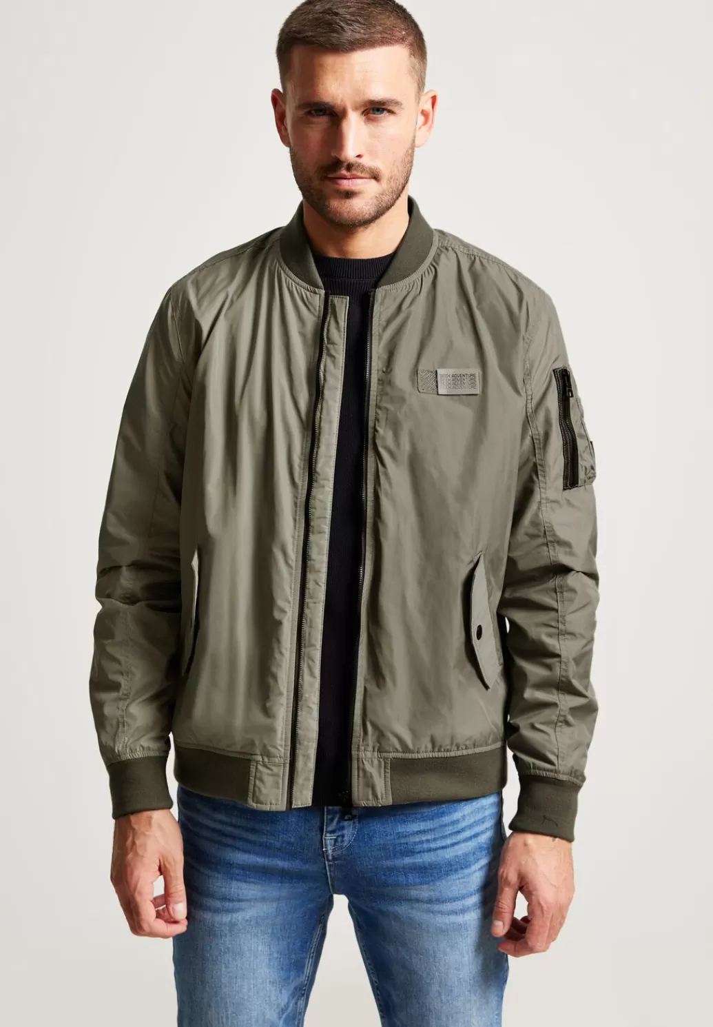 Street One Blouson Mit Strickbundchen^Herren Jacken