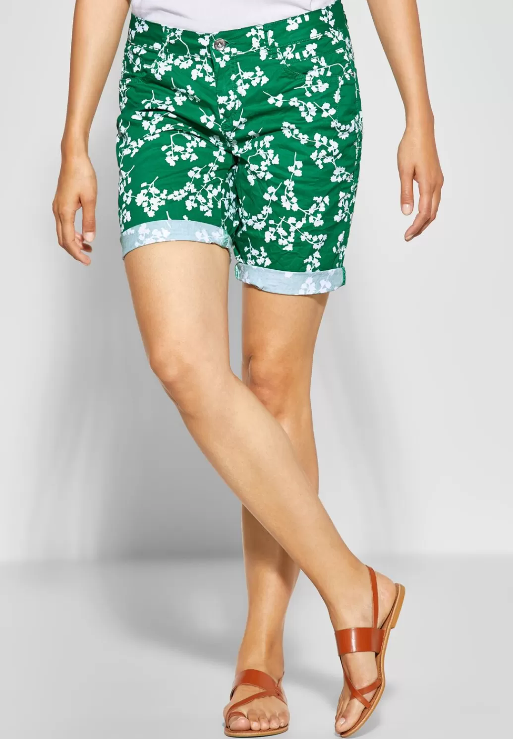 Street One Blumenprint Bermuda^Damen Kurze Hosen