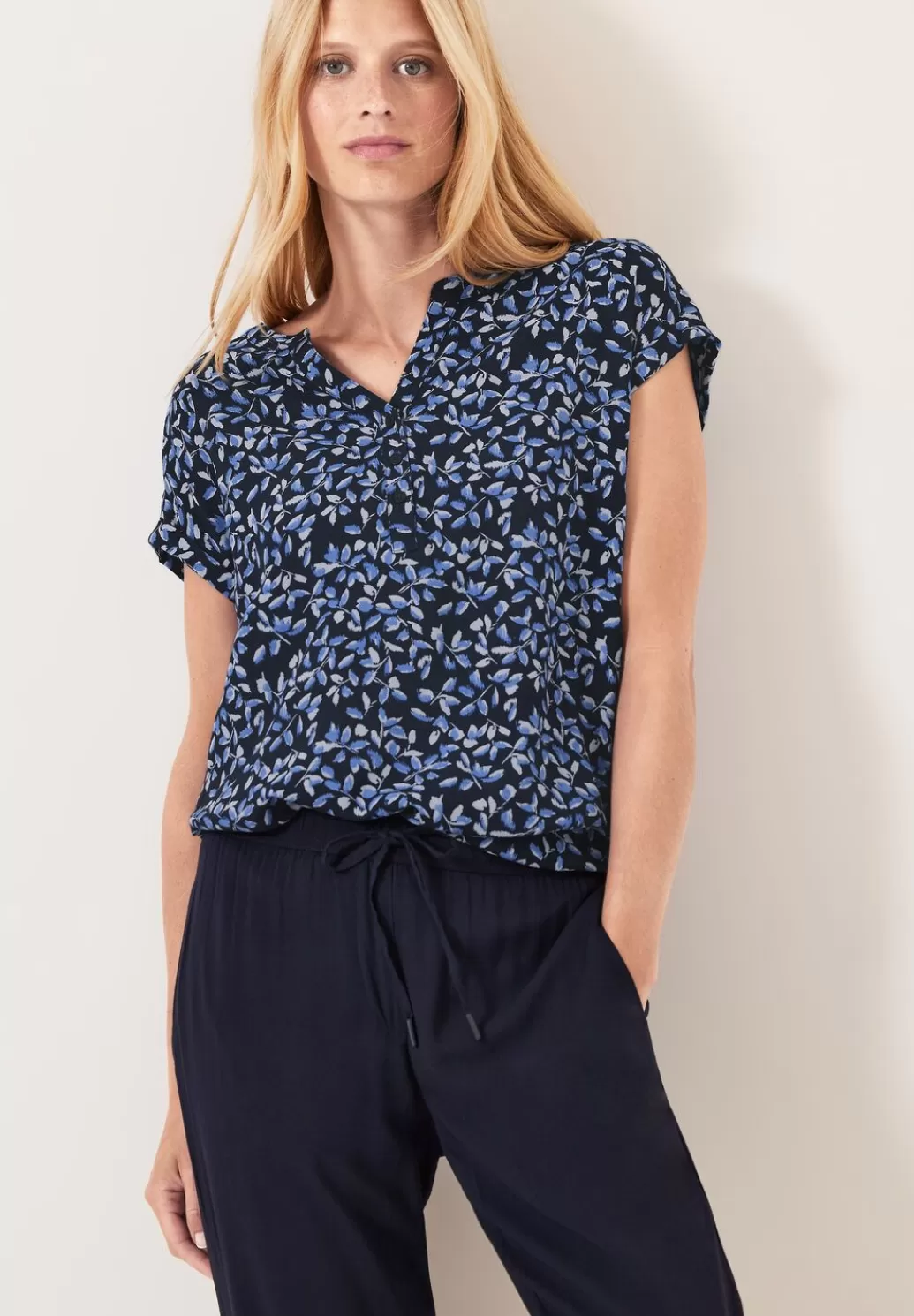 Street One Blumenprint Bluse^Damen Kurzarm Blusen