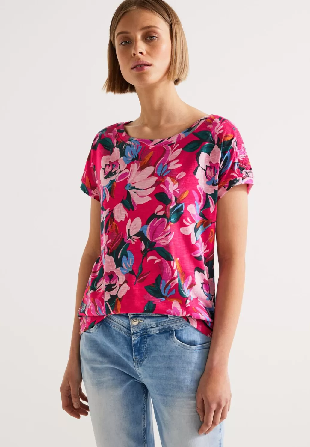 Street One Blumenprint T-Shirt^Damen Shirts