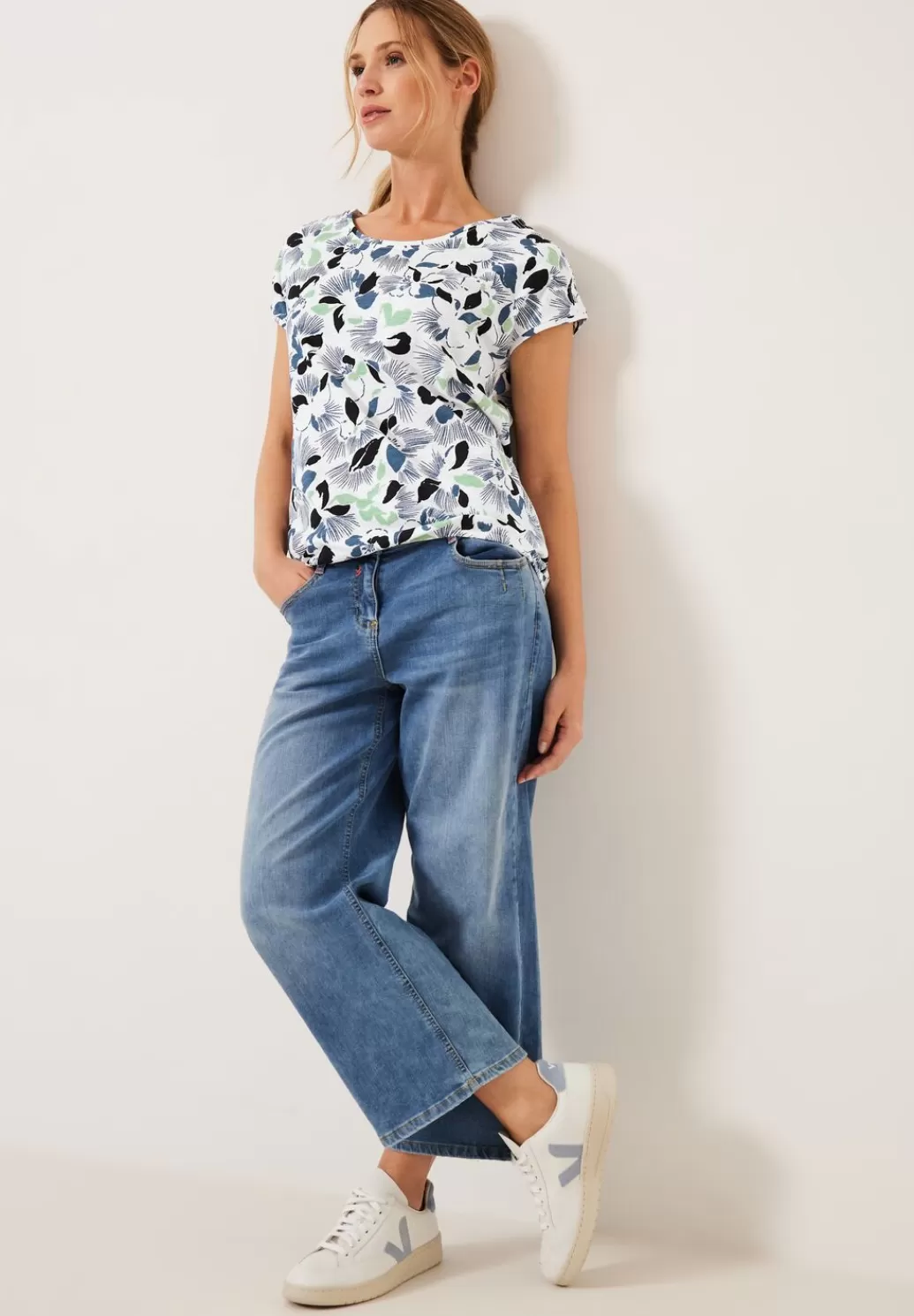 Street One Blumenprint T-Shirt^Damen Shirts