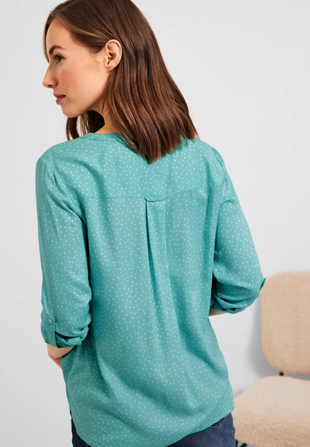 Street One Bluse In Softer Viskose^Damen Langarm Blusen