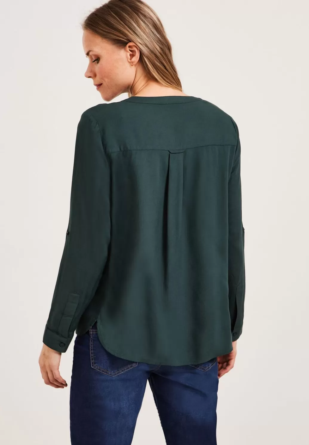 Street One Bluse In Unifarbe^Damen Langarm Blusen