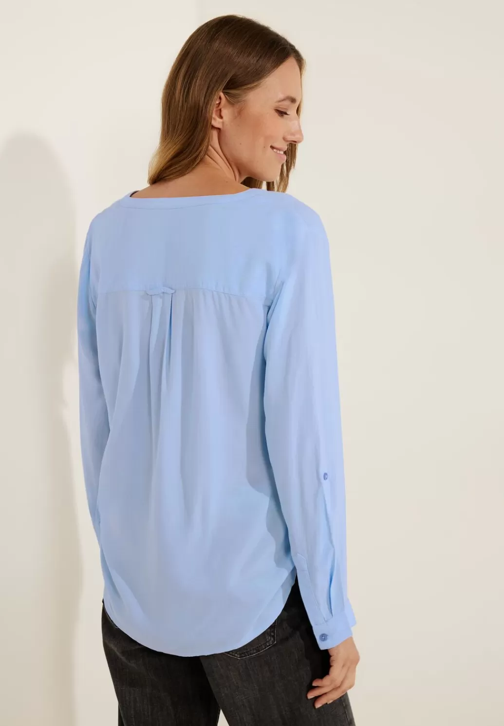 Street One Bluse In Unifarbe^Damen Langarm Blusen