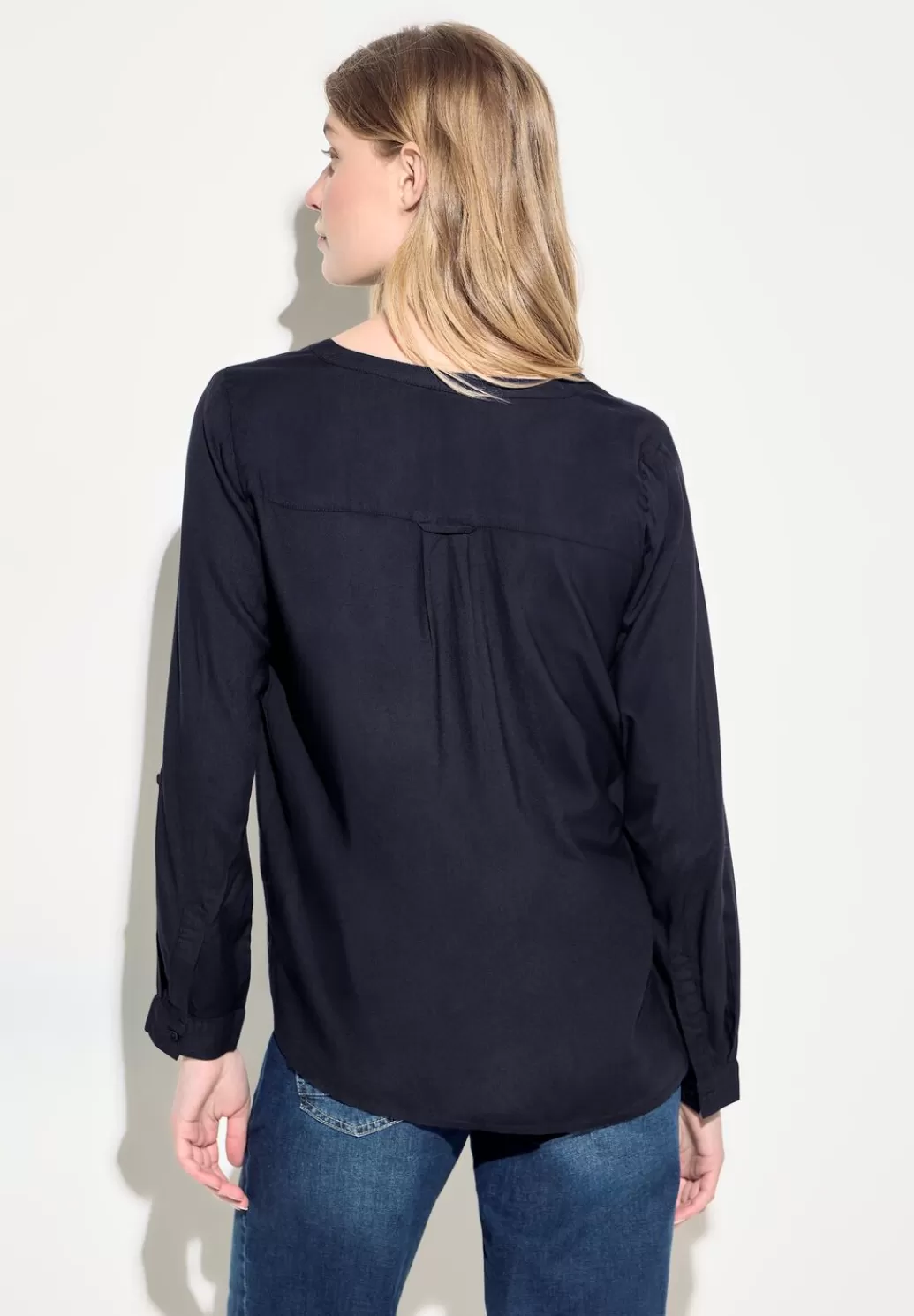 Street One Bluse In Unifarbe^Damen Langarm Blusen