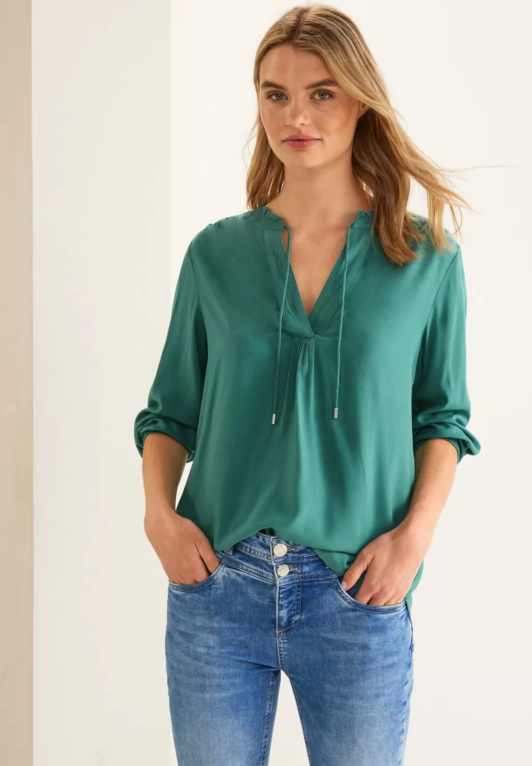 Street One Bluse Mit 3/4 Armel^Damen 3/4-Arm Blusen