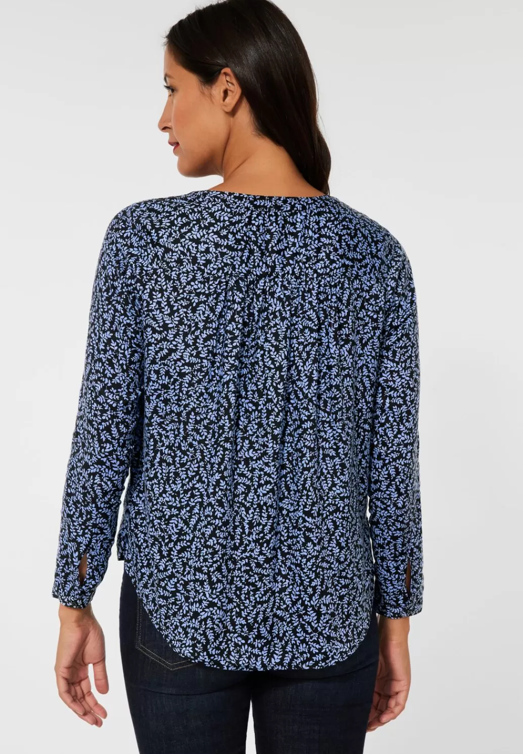 Street One Bluse Mit Allover Print^Damen Langarm Blusen