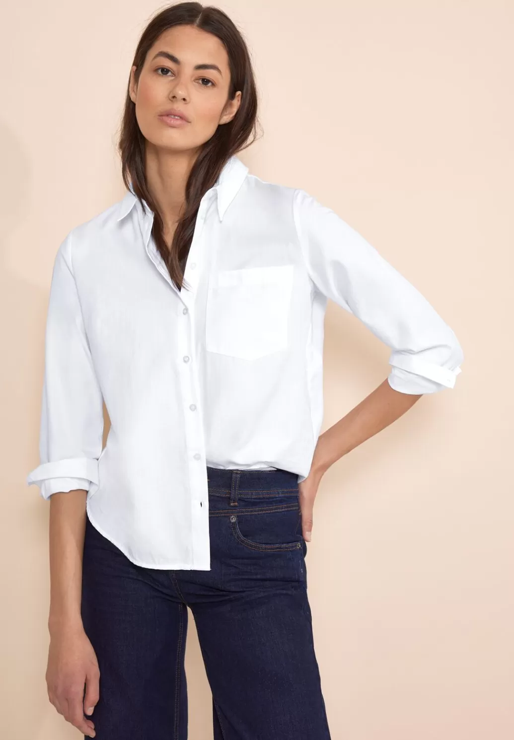 Street One Bluse Mit Knopfleiste^Damen Langarm Blusen