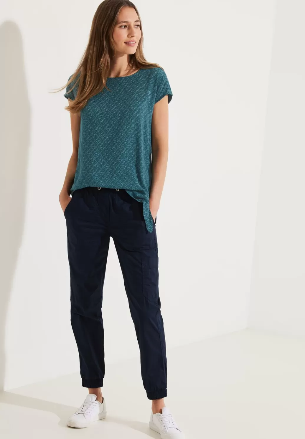 Street One Bluse Mit Knotendetail^Damen Kurzarm Blusen